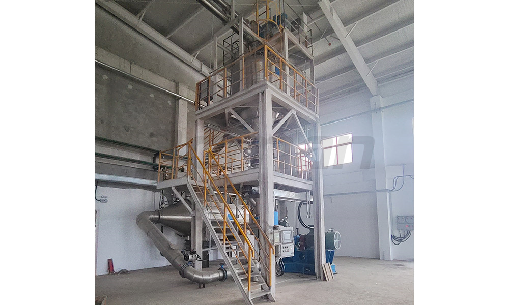 某公司研磨機項目現場